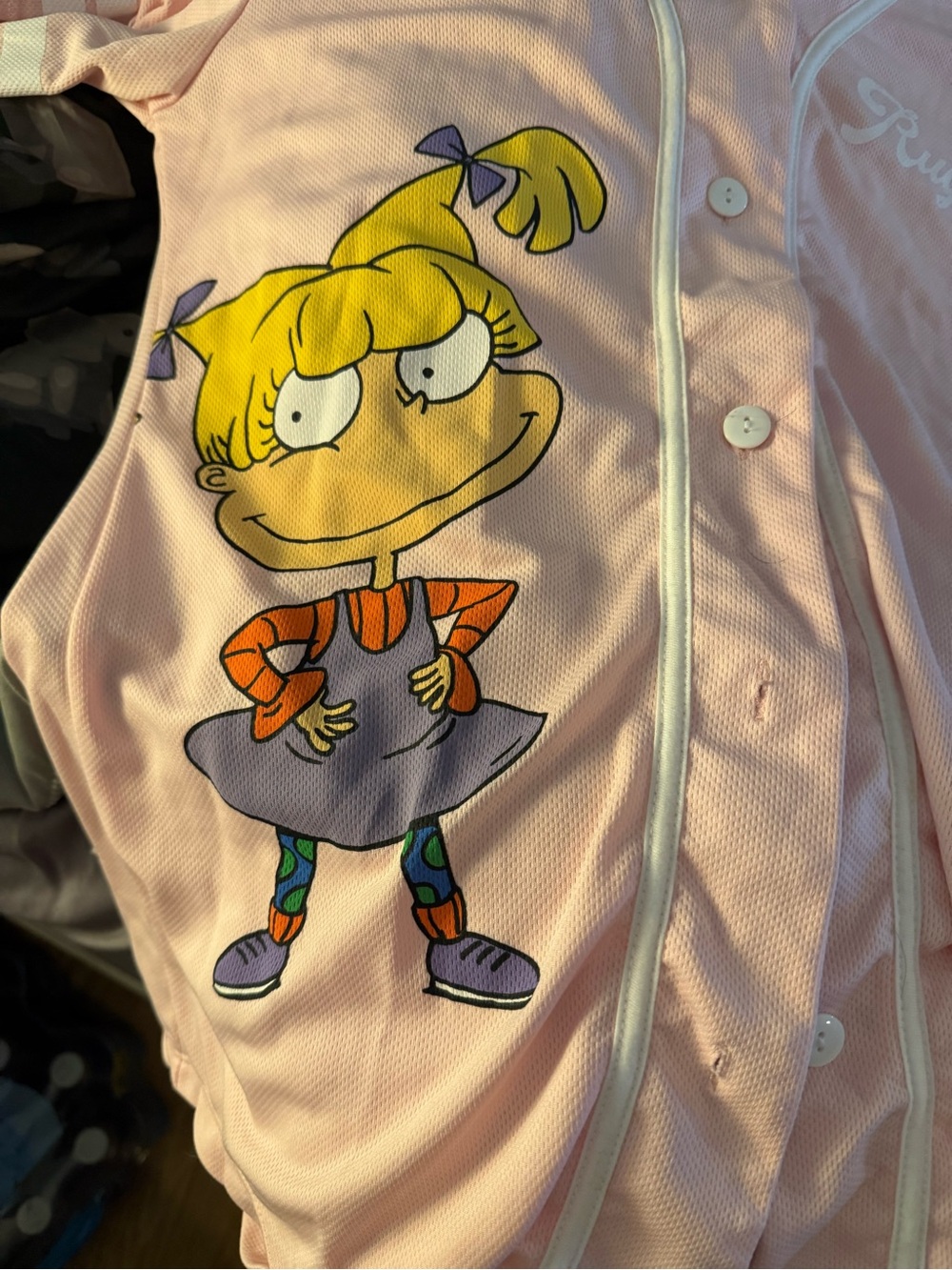 Nickelodeon Light Pink Girls Tank Top